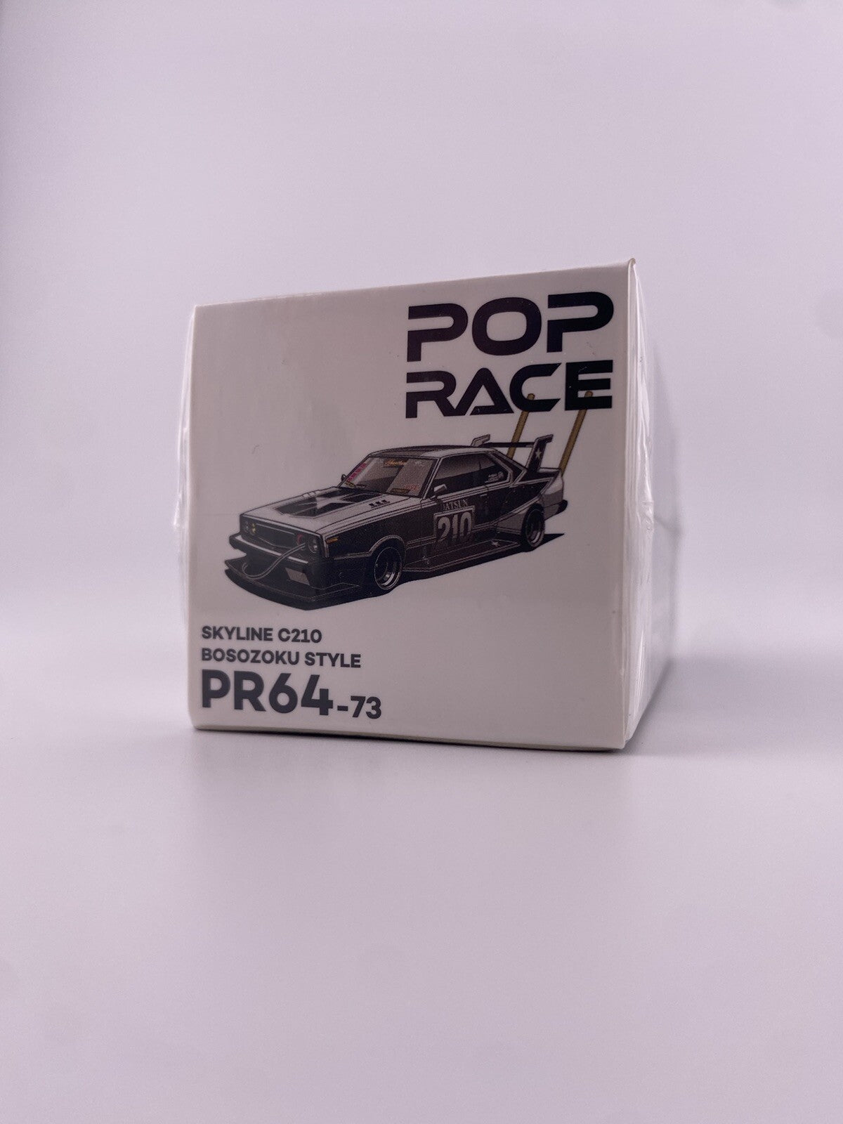 Skyline C210 Bosozoku Style Matte Black   POPRACE PR64 00732