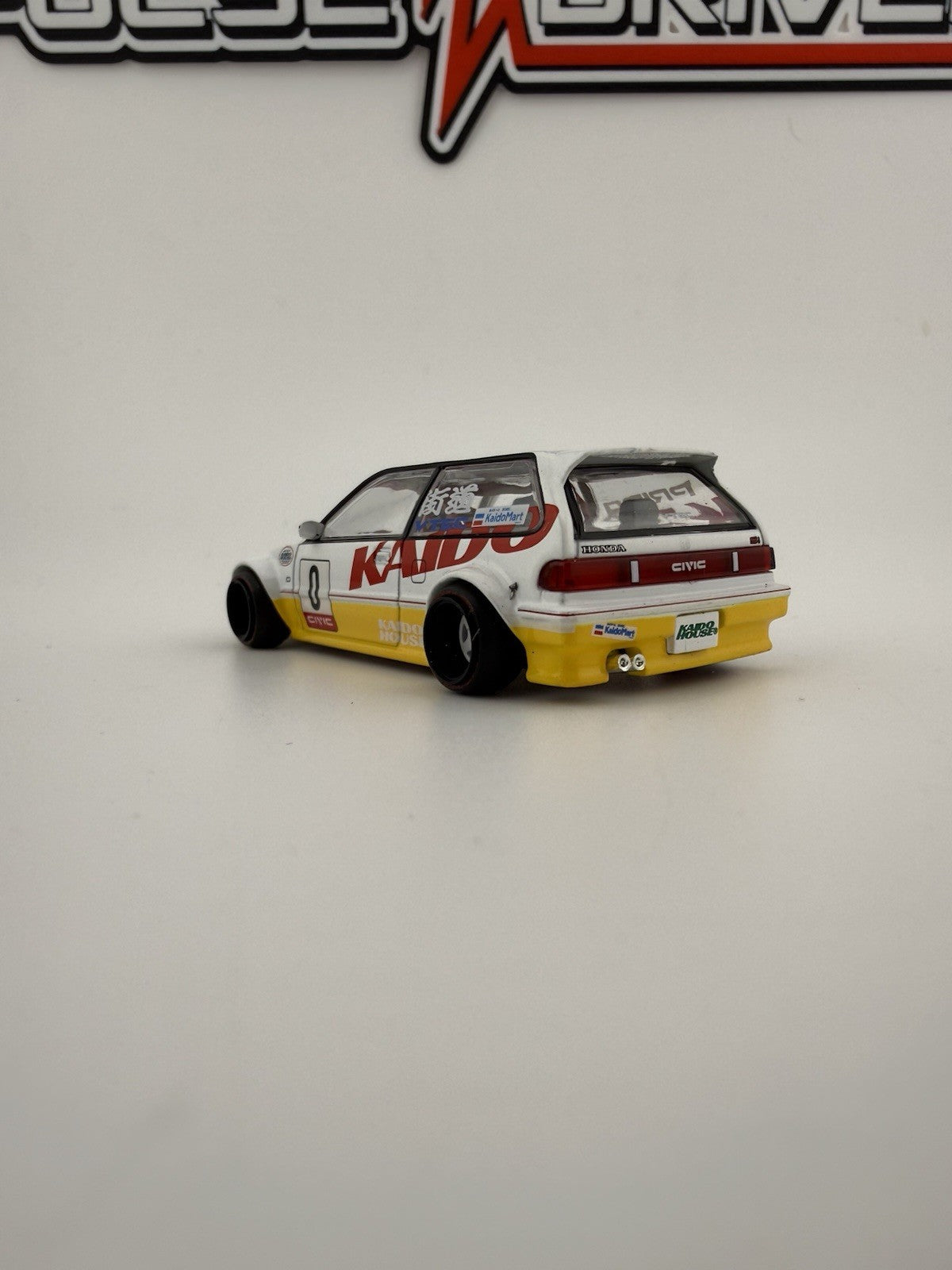 Honda Civic EF Kaido Works   Kaido House x Mini GT KHMG 139 Kandjo V1 Open Box3