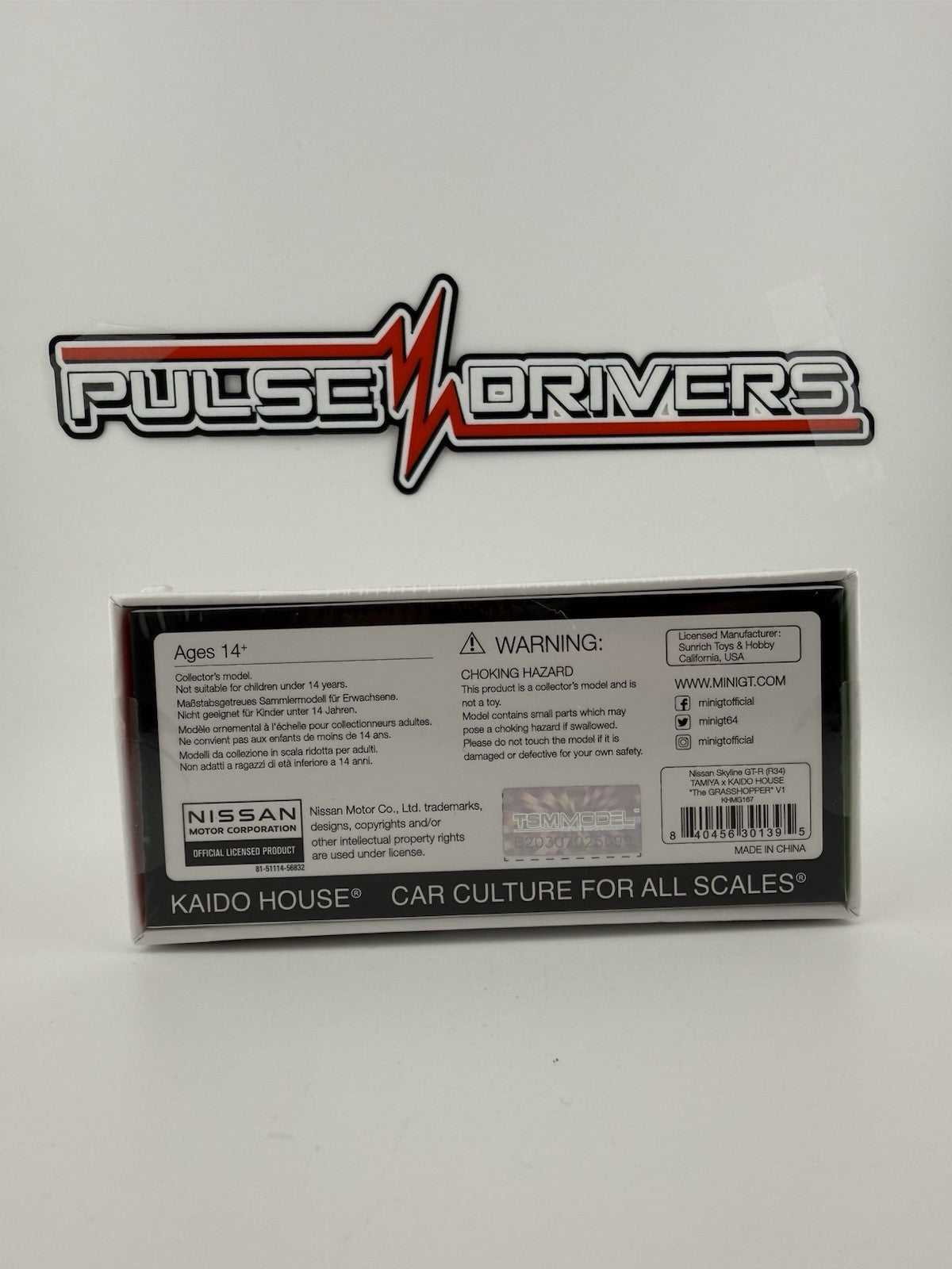 Nissan Skyline GT R (R34) Grasshooper   Kaido House KHMG 167 The Sealed Box2