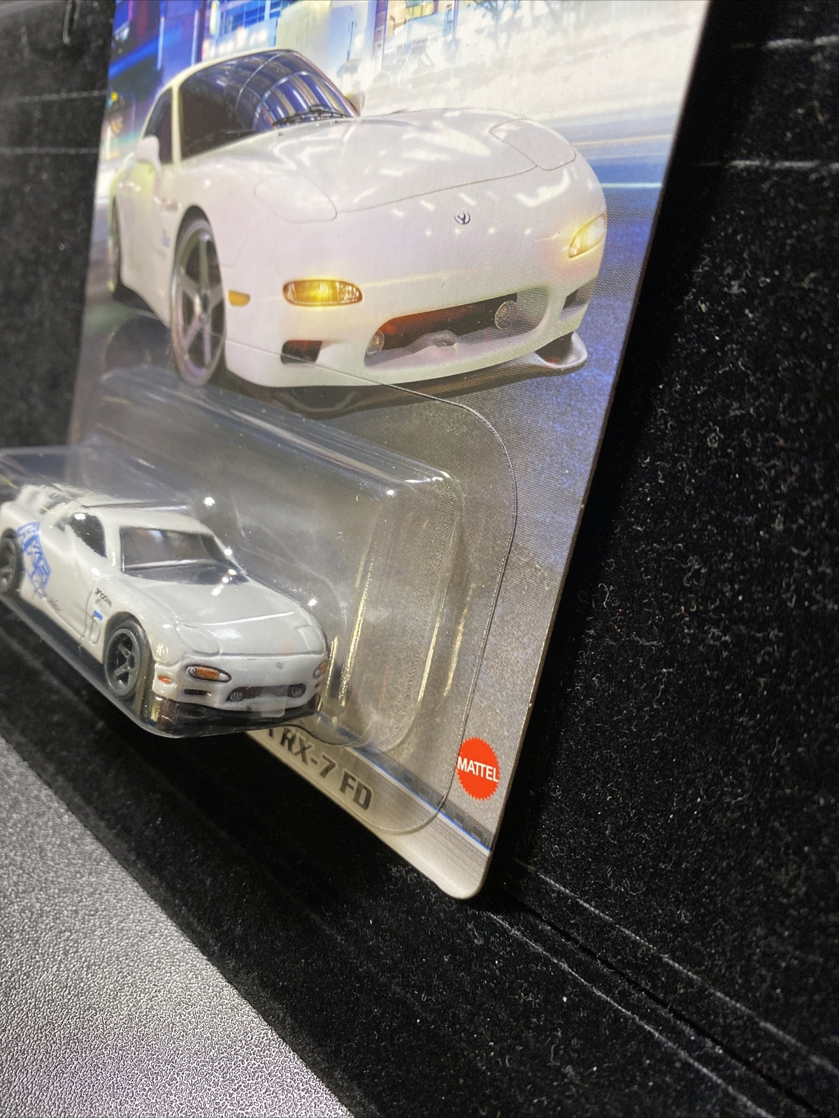 Hot Wheels Premium Fast & Furious Mazda RX 7 FD #1/5 in Card Protector2