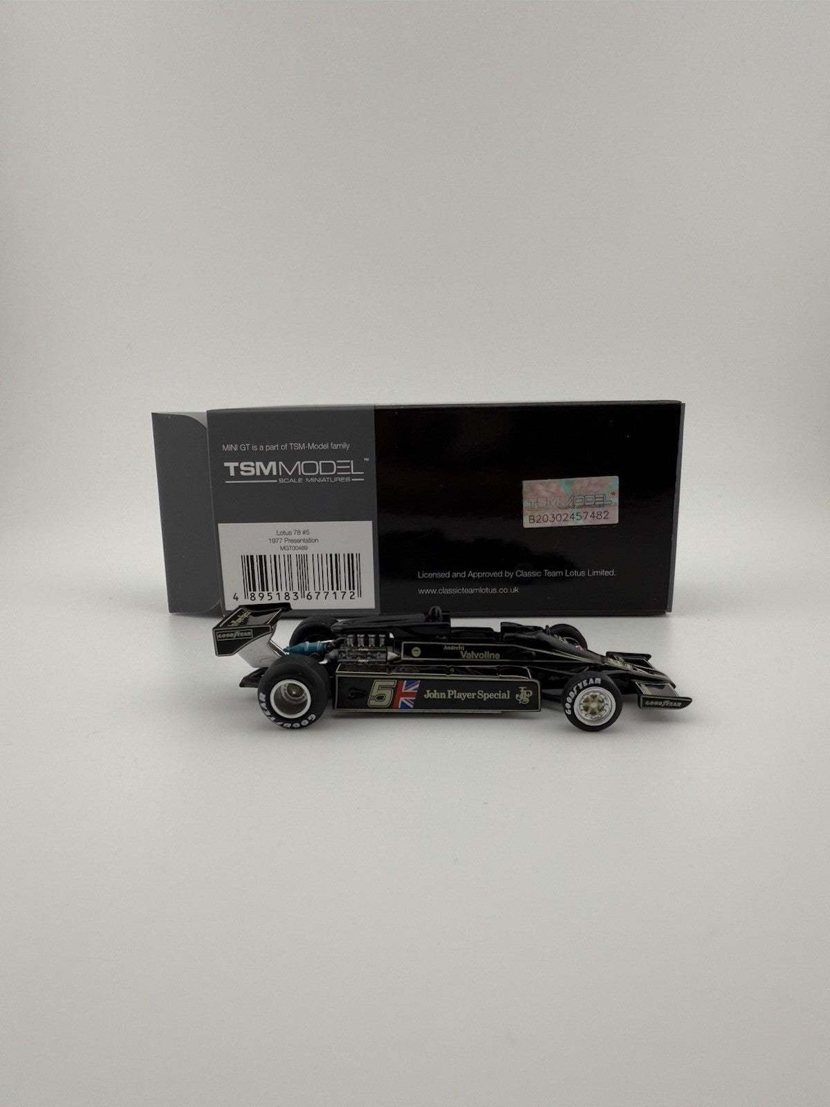 Lotus 78 Black   Mini GT MGT 00489 #5 / 1977 Presentation    Open Box7