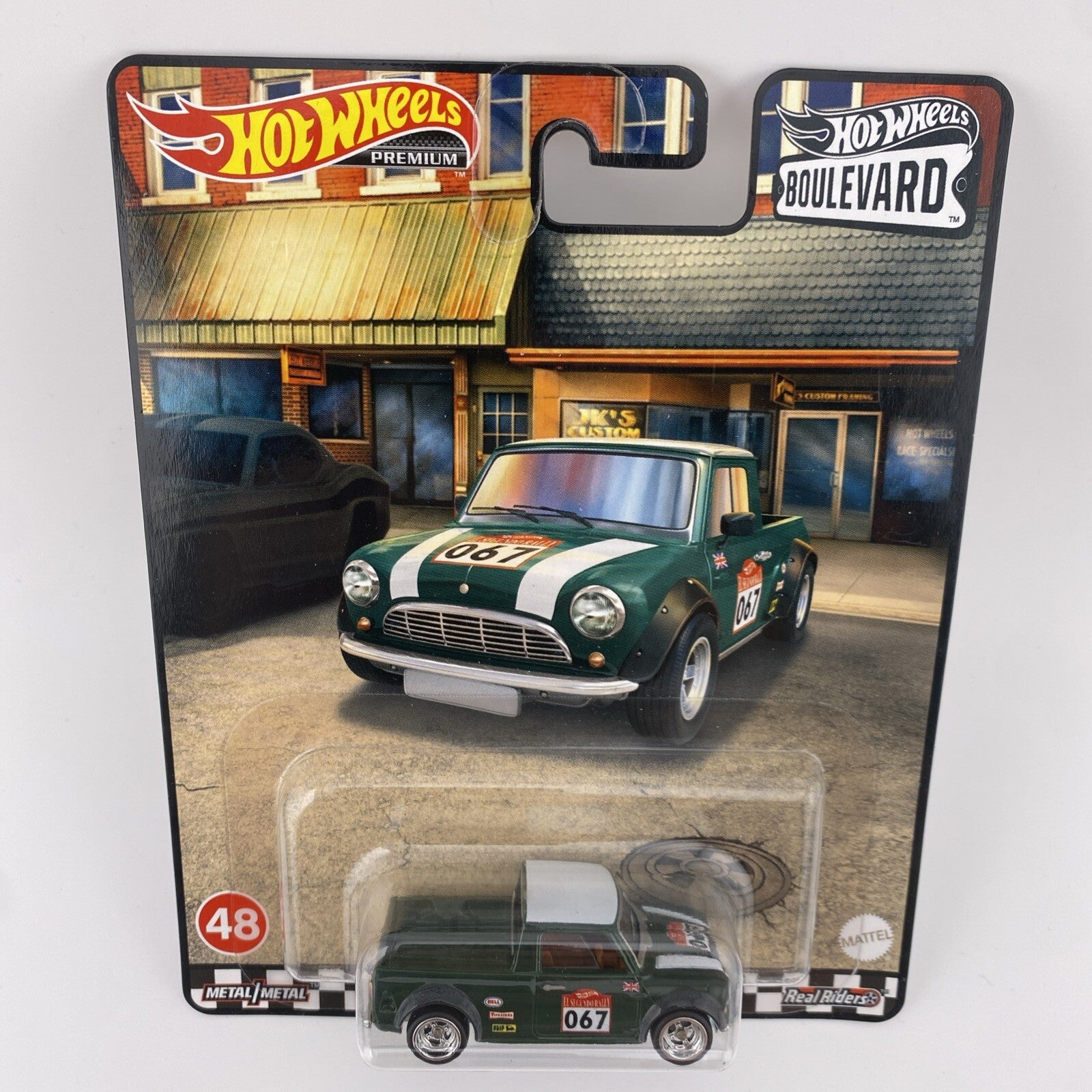 67 Austin Mini Pickup   Hot Wheels 2022 Boulevard  #48 in Protector2
