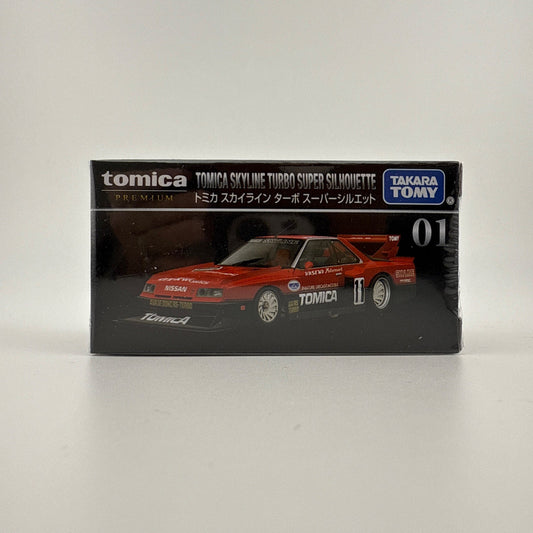 TOMICA PREMIUM #01 SKYLINE TURBO SUPER SILHOUETTE 1/67 SCALE NIB USA STOCK!!!0