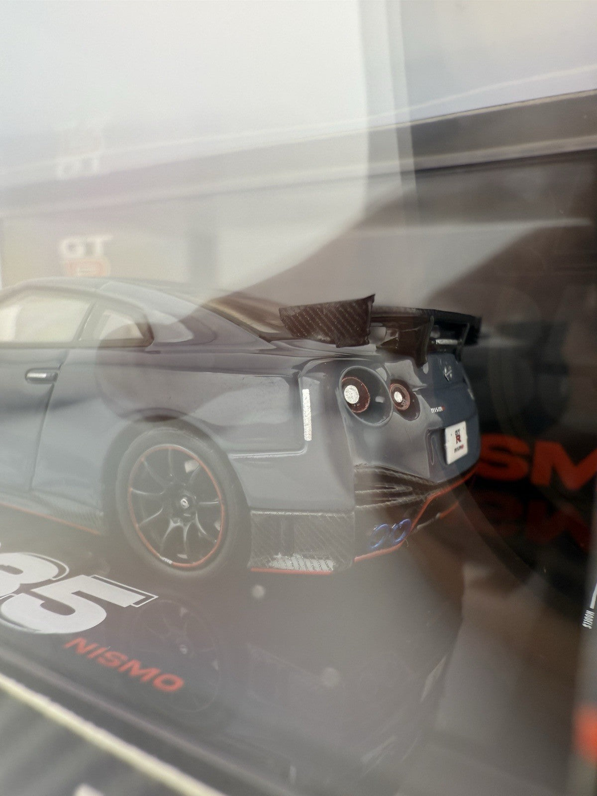 Nissan GT R (R35) Nismo 2022 Stealth Gray   INNO64 IN64 R35NSE STGR3