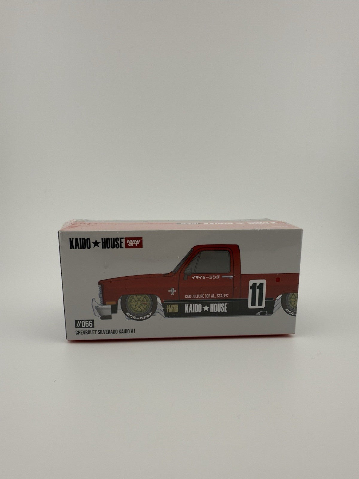 Chevrolet Silverado Kaido House Mini GT KHMG 130 Tamiya x Kaido House Open Box1