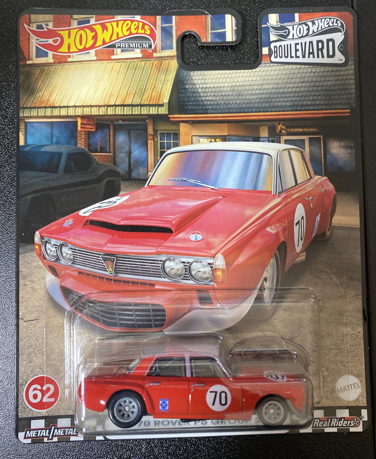 2022 Hot Wheels Premium Boulevard #62   '70 ROVER P6 GROUP 2 in Protector0
