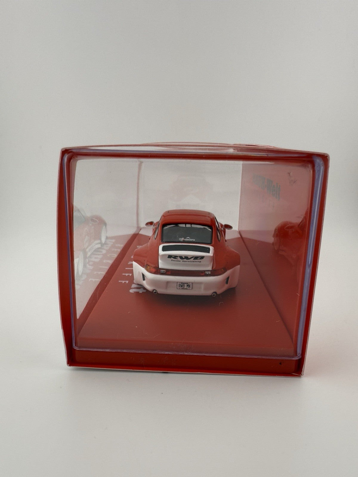 1/43   Porsche RWB 993 #8 "Morelow" Red and White "RAUH Welt BEGRIFF" T43 014 ML6