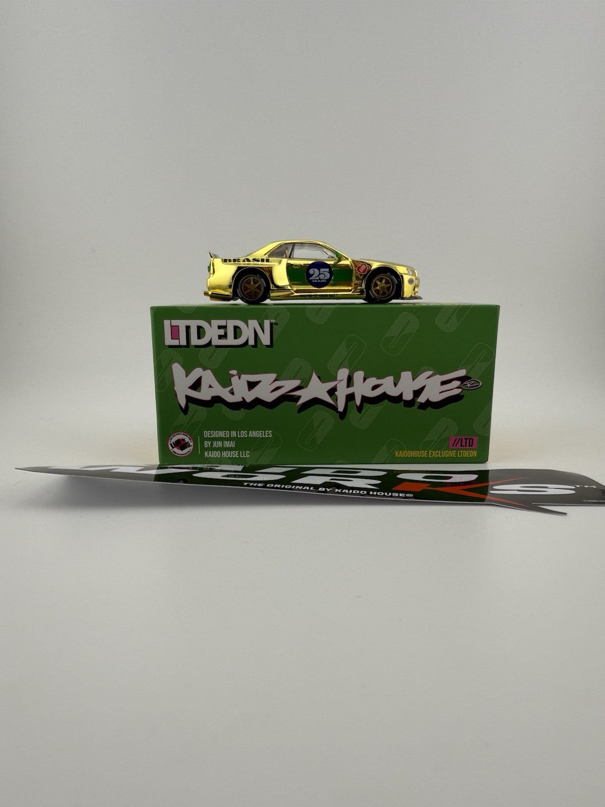 Kaido House LTDEDN Nissan Skyline GT R Brazil Salão DieCast 2025 KHMG_204 Opened1