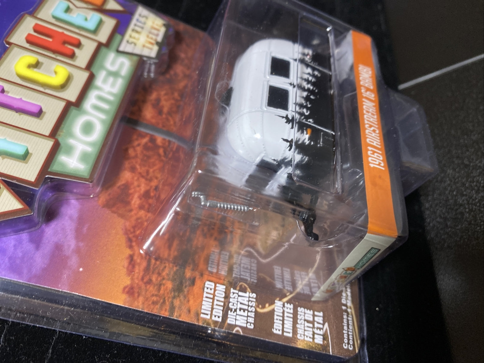 1961 Airstream 16' Bambi   Hitched Homes Series 12   1:64 Model by Greenlight3