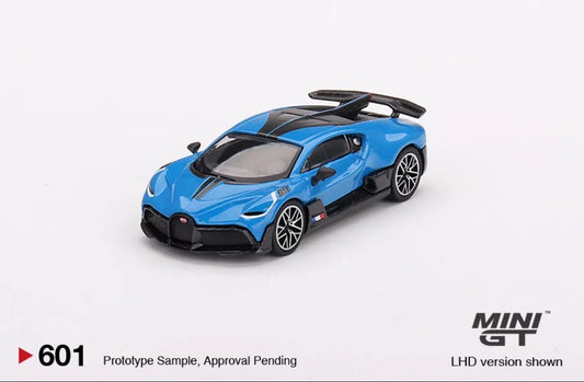 Bugatti Divo   Blu Bugatti   Mini GT 00601   Box Sealed0