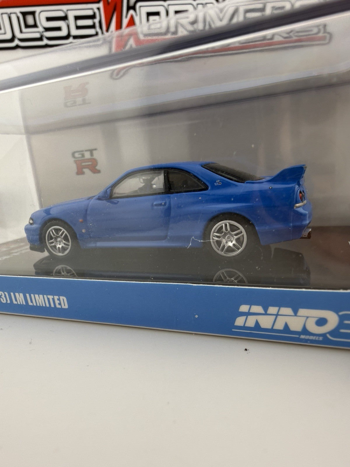 Nissan Skyline GT R (R33) Blue INNO64 IN64 R33 LMLTD LM Limited Opened Resealed6