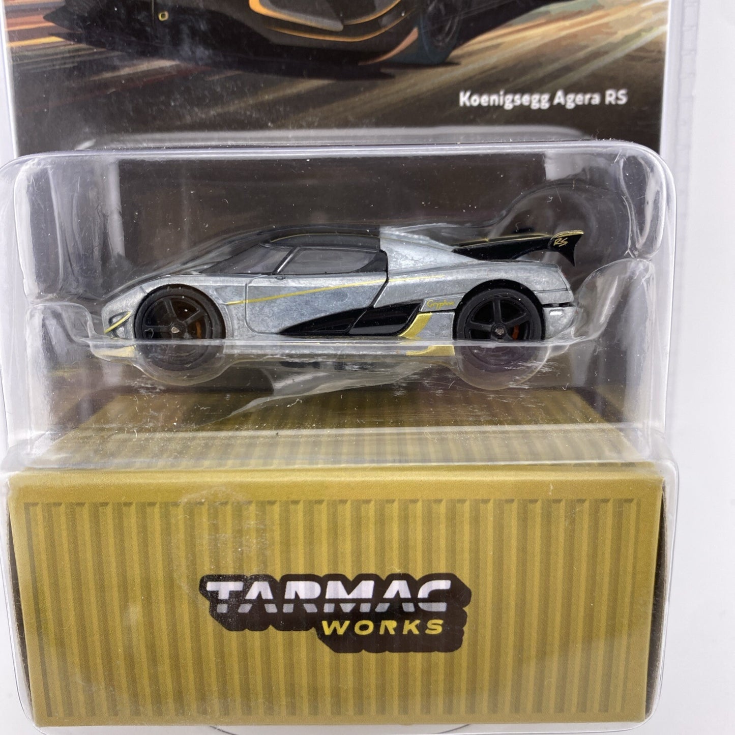 Koenigsegg Agera RS Raw Metal   Tarmac Works T64G 005 MJ02 CH See Notes2
