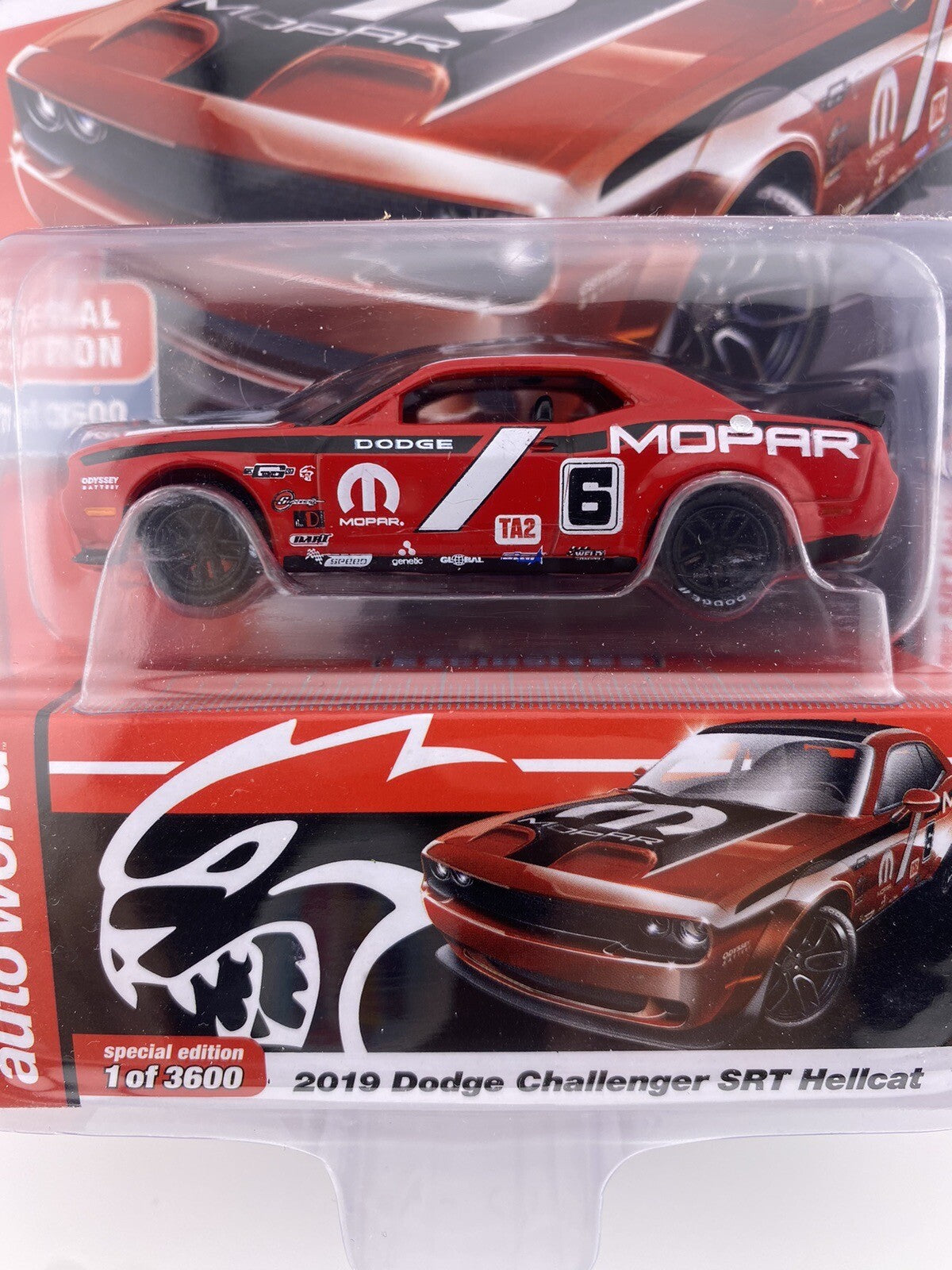 2019 Dodge Challenger SRT Hellcat   Red   Auto World   Special Edition1