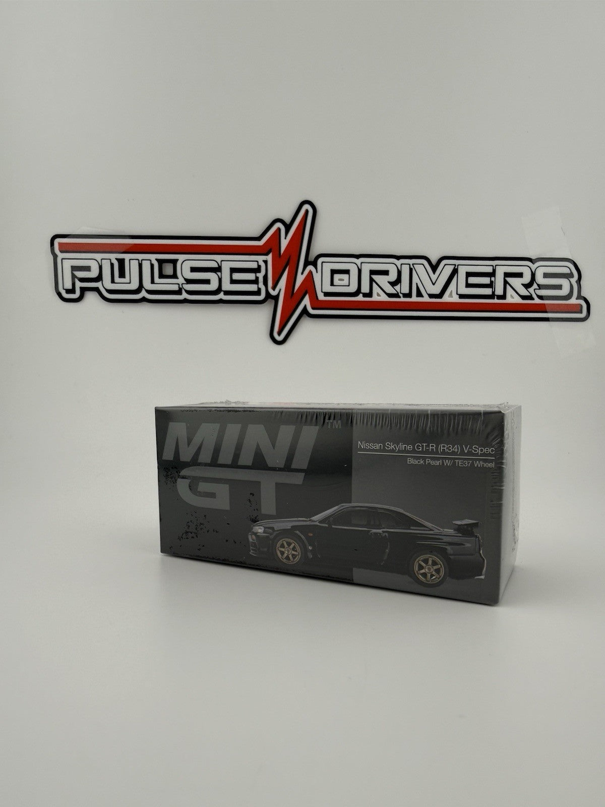 Nissan Skyline GTR (R34) V Spec TE37 Wheel Event PDX   Mini GT 01126 Sealed3