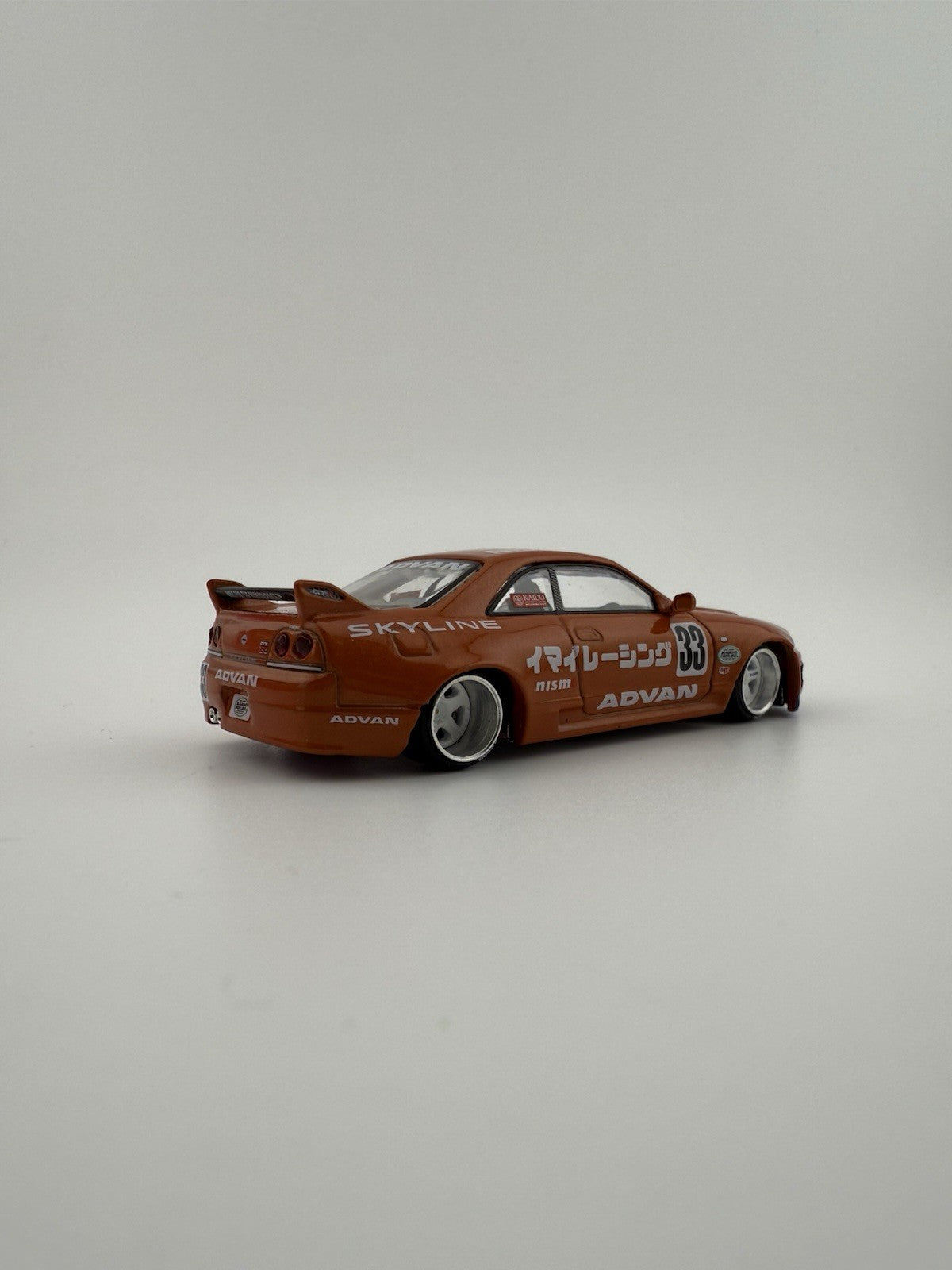 Nissan Skyline GT R (R33) Imai Racing Orange   Kaido House KHMG 151 LTDEDN Open3