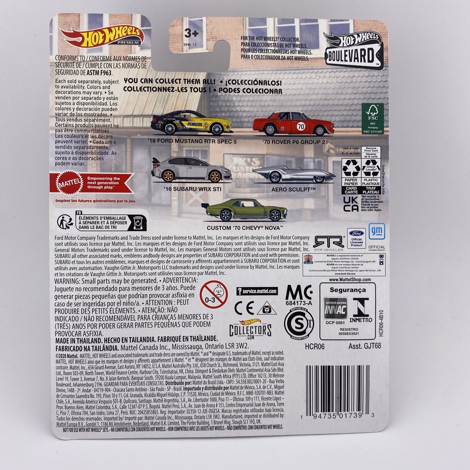 Aero Sculpt   Silver   Hot Wheels   Boulevard 64 in Protector5