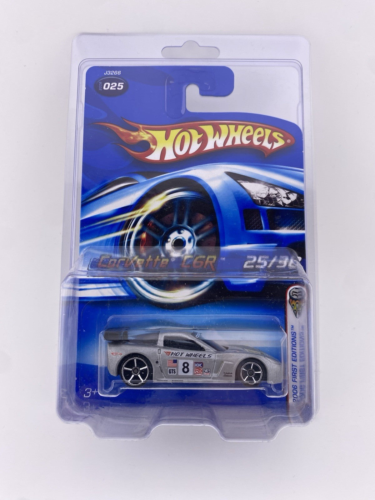 Corvette C6R Silver   Hot Wheels 2006 First Editions 25/38 in Protector4