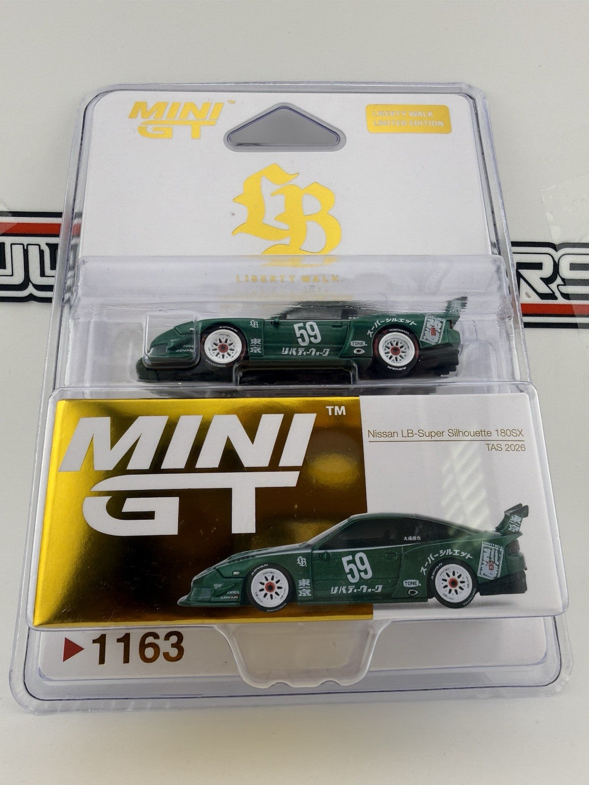 Nissan LB Super Silhouette 180SX by Mini GT MGT 01163 LBWK Package1