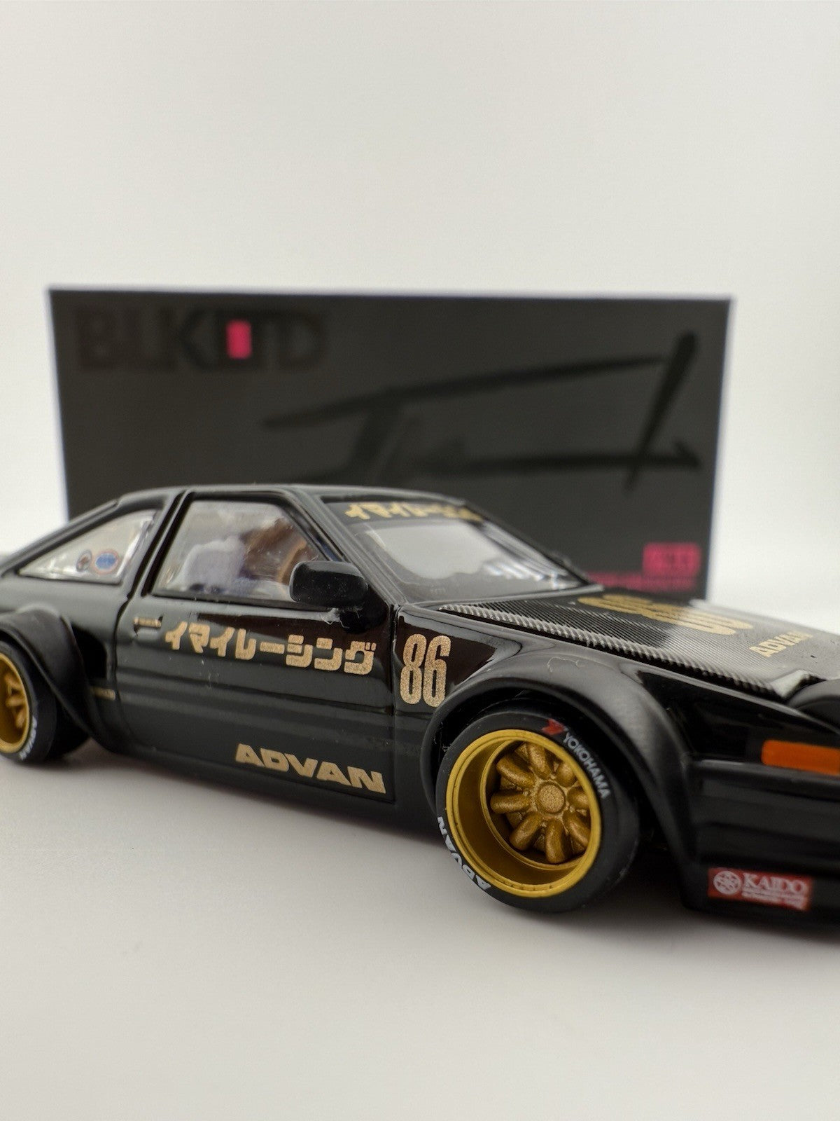 Kaido House Exclusive BLKLTD 188 Toyota AE86 Sprinter Trueno w/Pin Open 339/3508