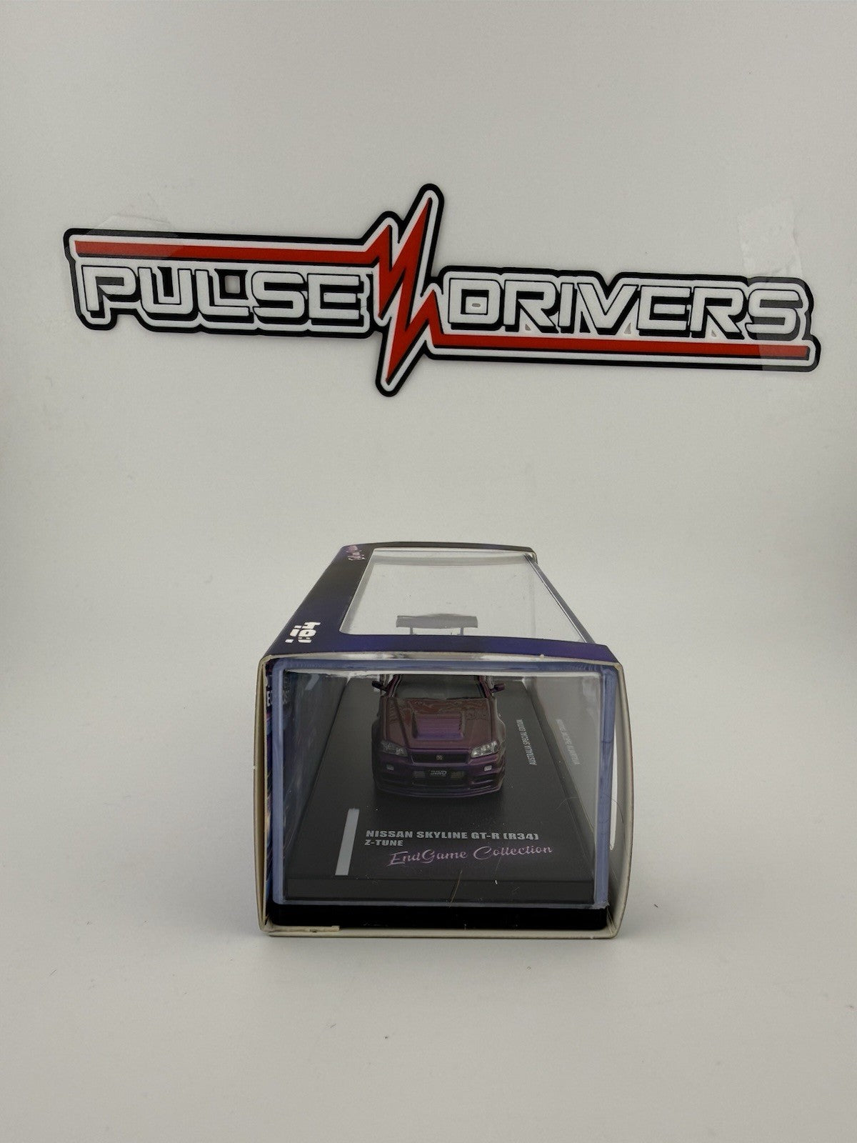 Nissan Skyline GT R (R34) Z Tune Midnight Purple INNO64 IN64 R34ZT ENDGAME Open2
