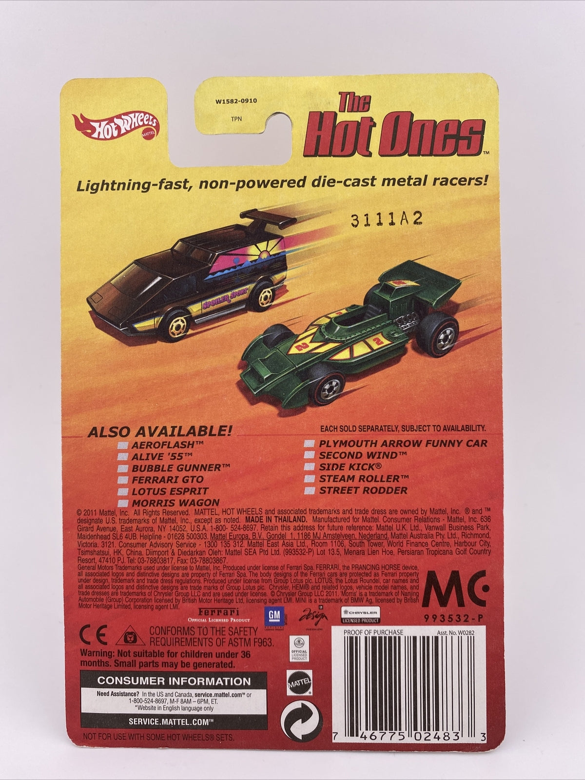 Lotus Esprit   Gold   Hot Wheels   In Protector3