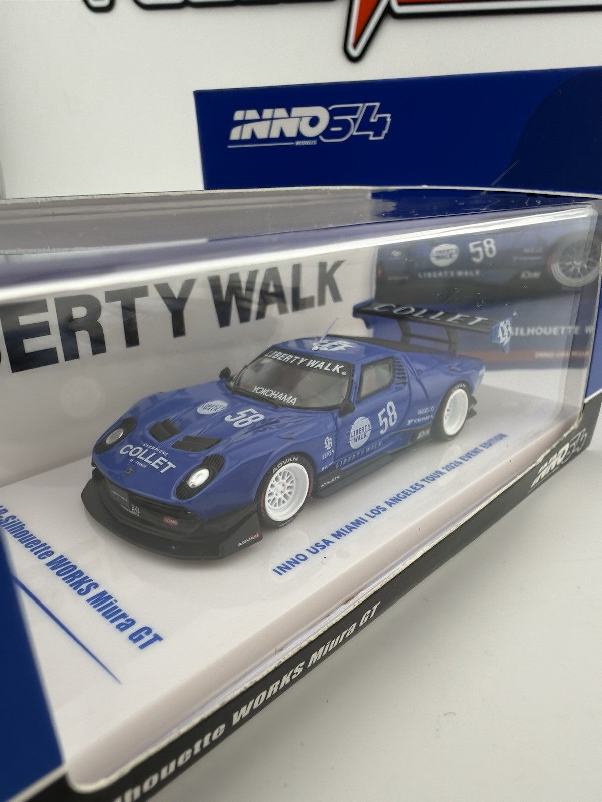 LB-Silhouette Works Lamborghini Miura GT Miami Inno64 IN64-LBMIURA-03-USAT268