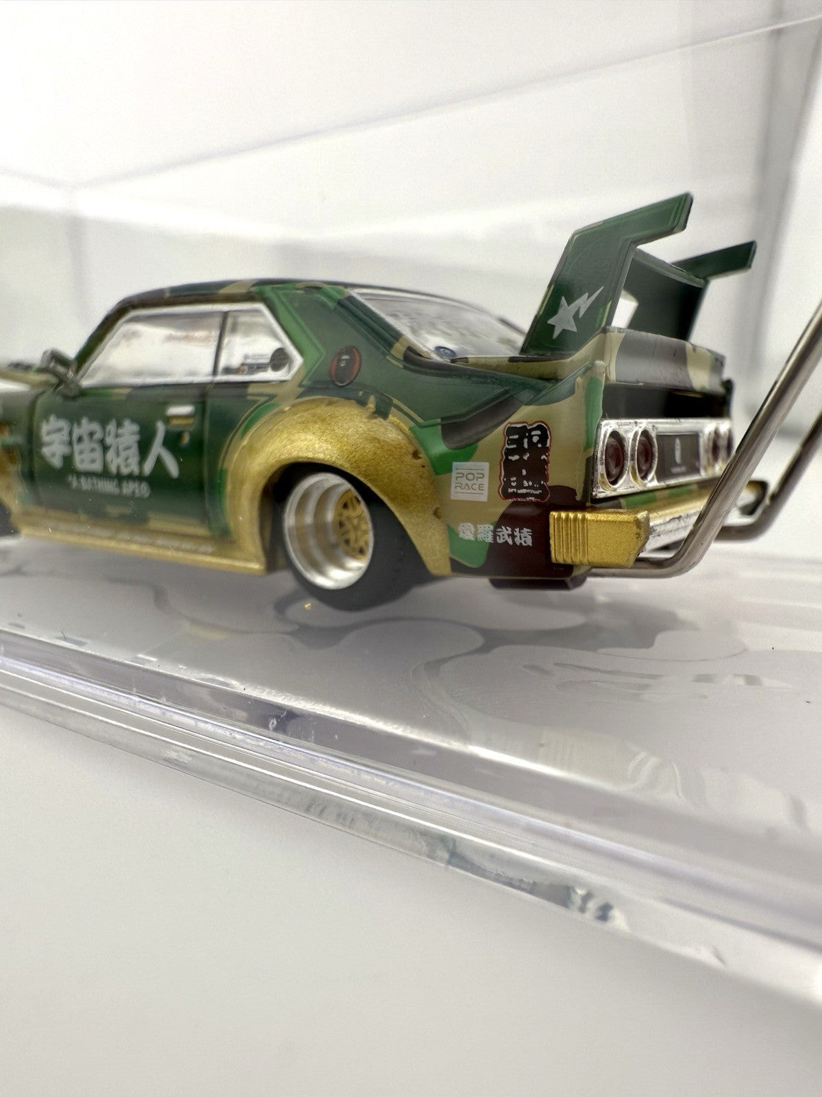 Skyline C210 Bosozoku Style   POPRACE PR64 C210 BAPE x BAPE Open Box10
