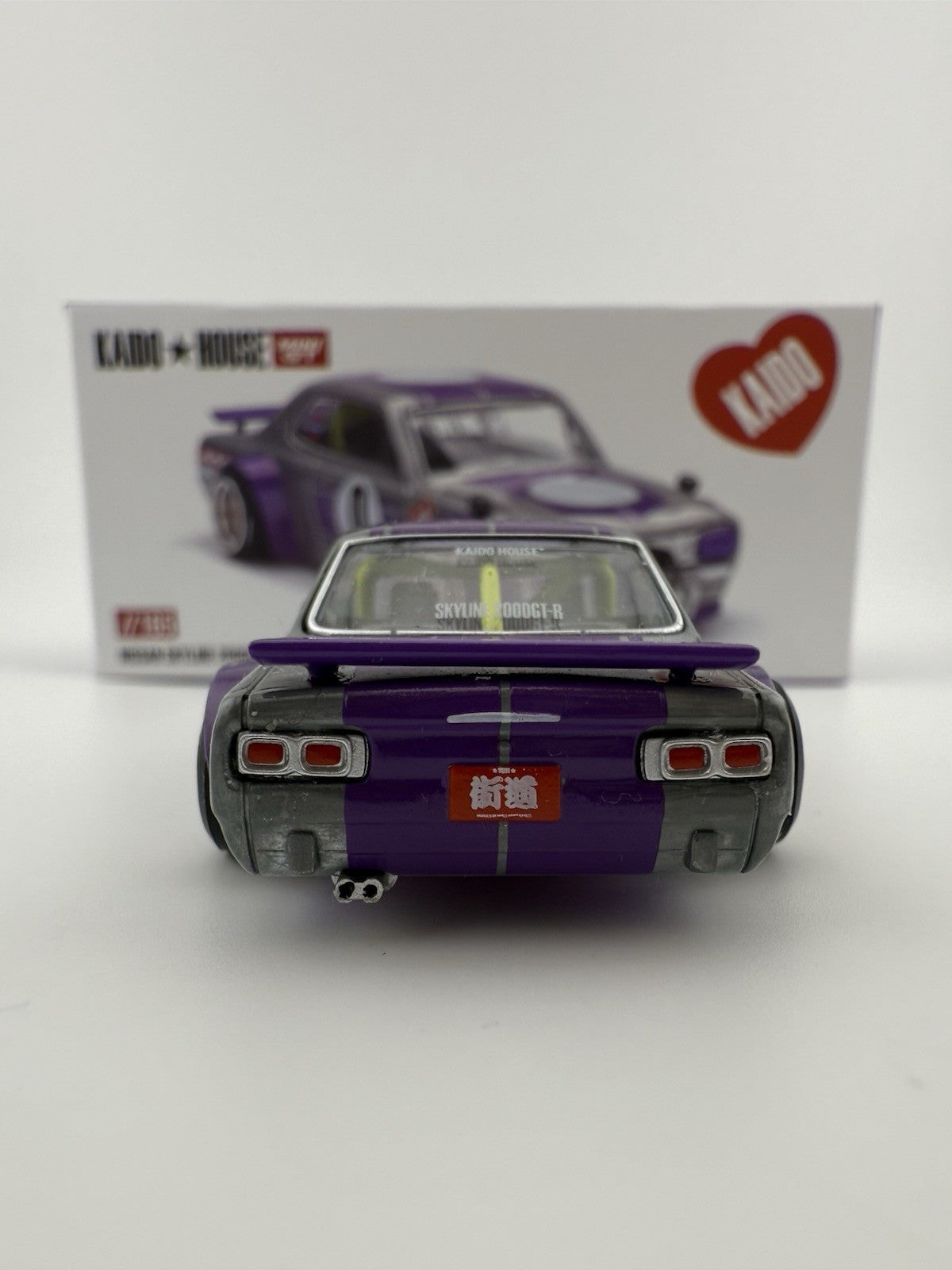 Chase   Nissan Skyline GT R (KPGC10) Kaido House   Mini GT KHMG  165 and sticker4