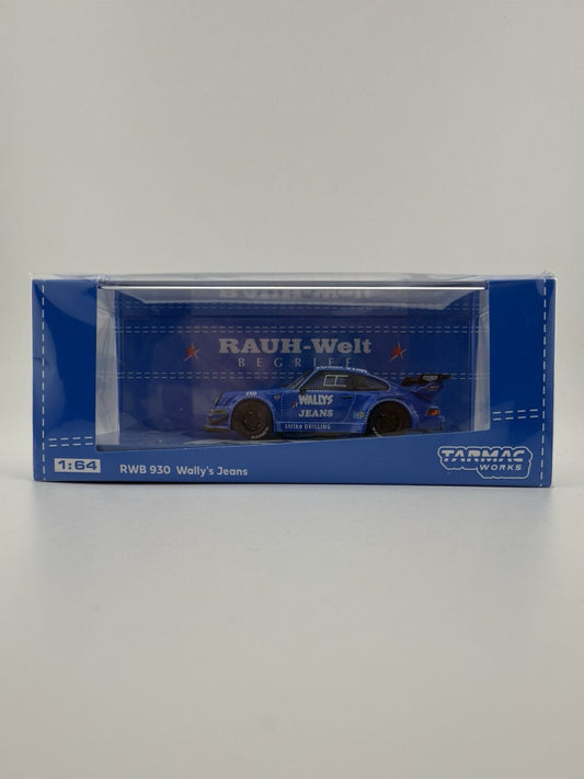 RWB 930 Blue   Tarmac Works T64 015 WJ Wally's Jeans0