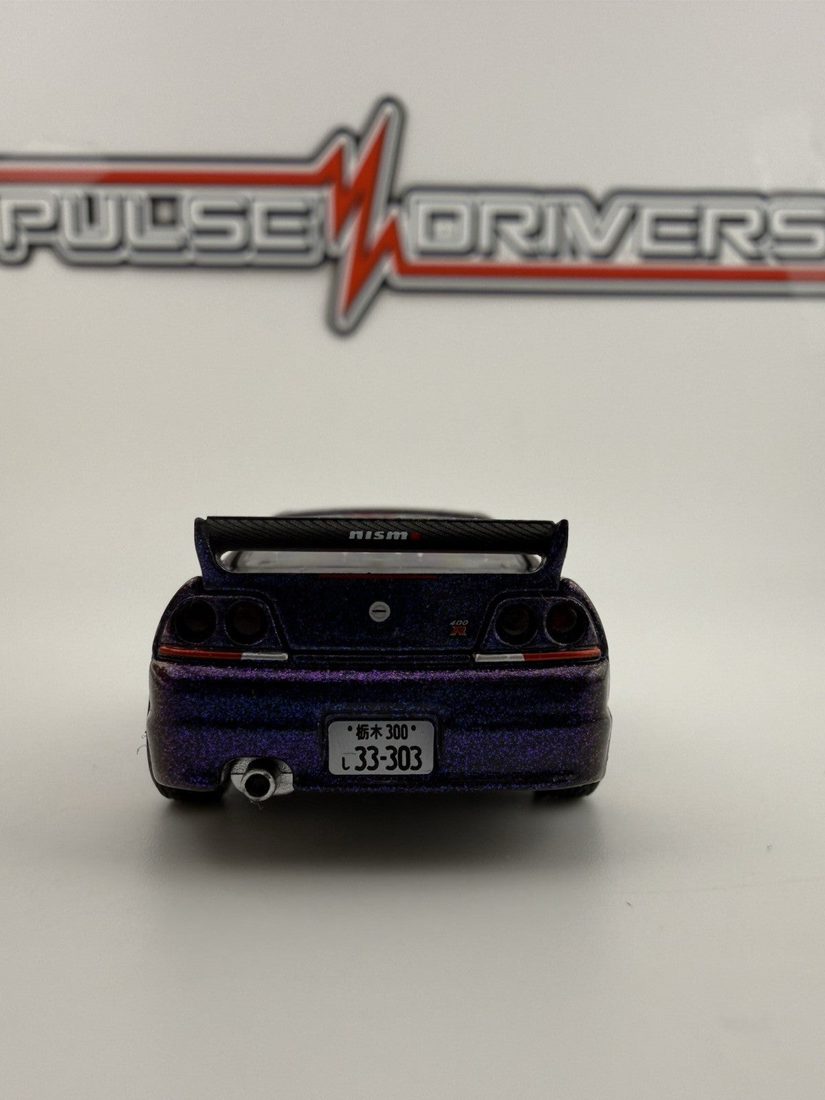 Nissan Skyline GT R R33 Purple   Pop Race PR64 0256 Open Box6