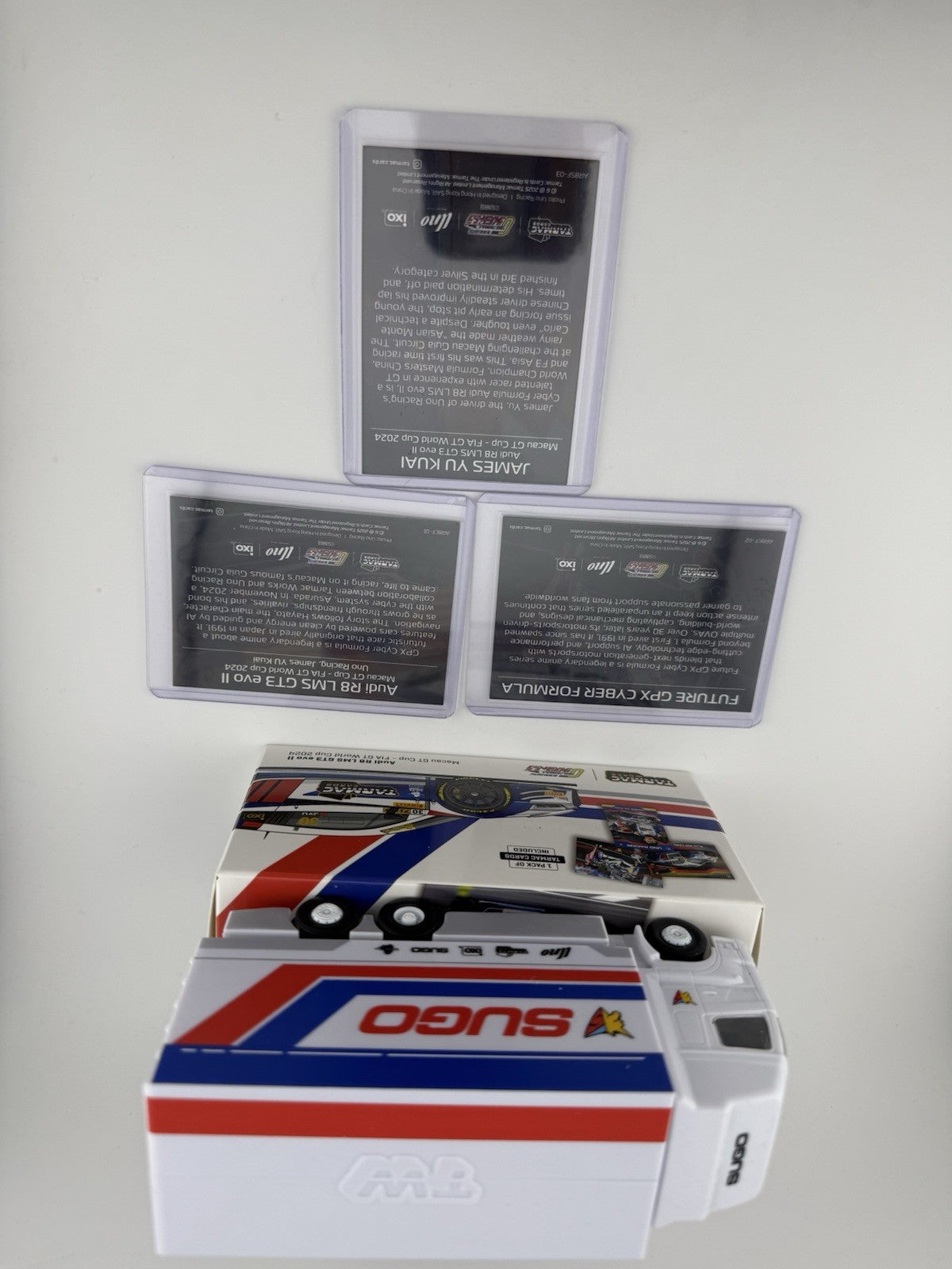 Audi R8 LMS GT3 Uno Racing Tarmac Works with Tarmac Cards Opened5