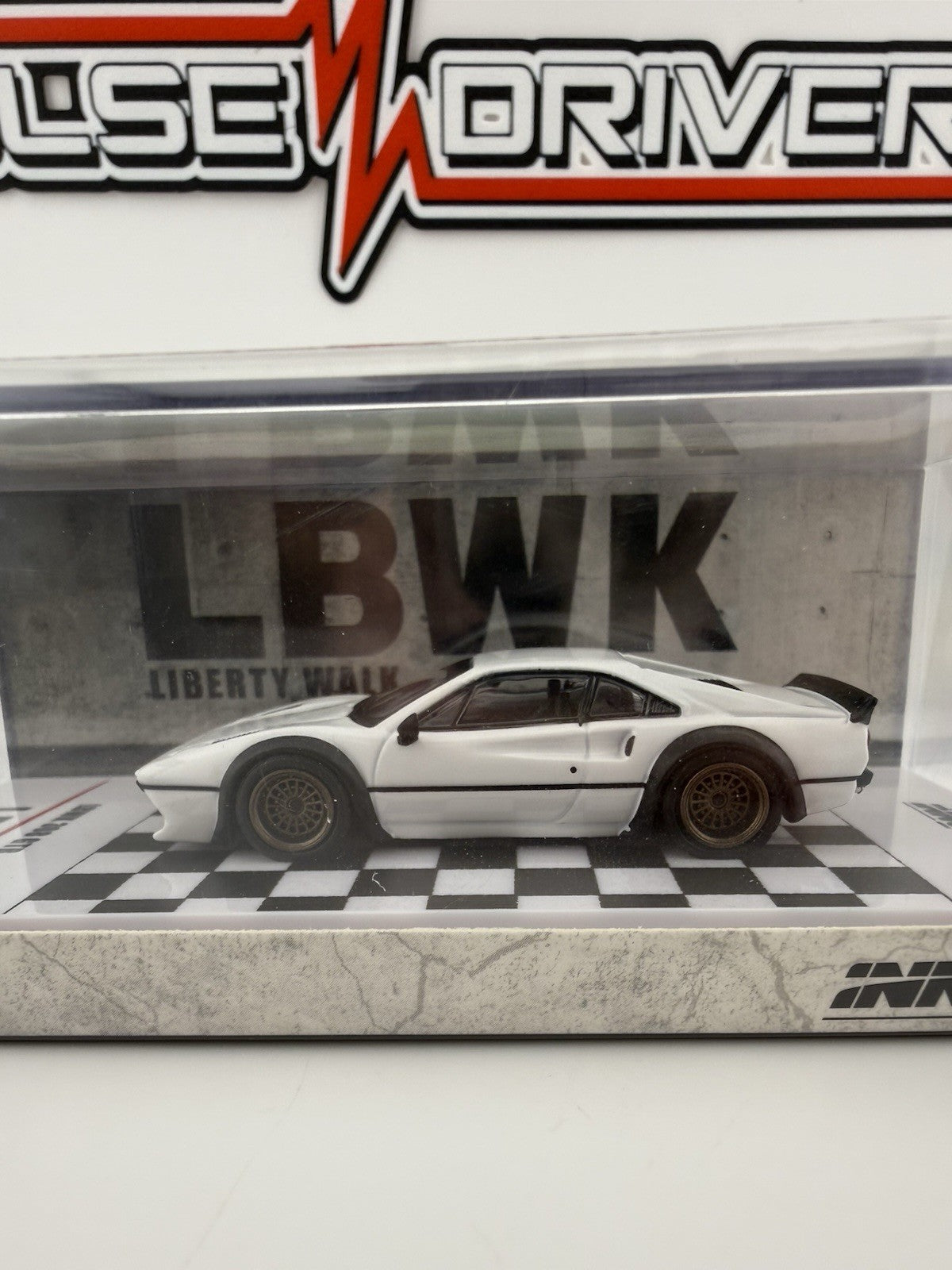 Ferrari  308 GTB LBWK White   Inno64 IN64 LBWK308 WHI Sealed1