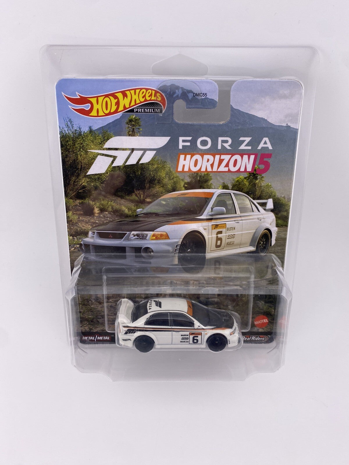 Hot Wheels Premium Forza Horizon Mitsubishi Lancer Evolution VI in Protector5