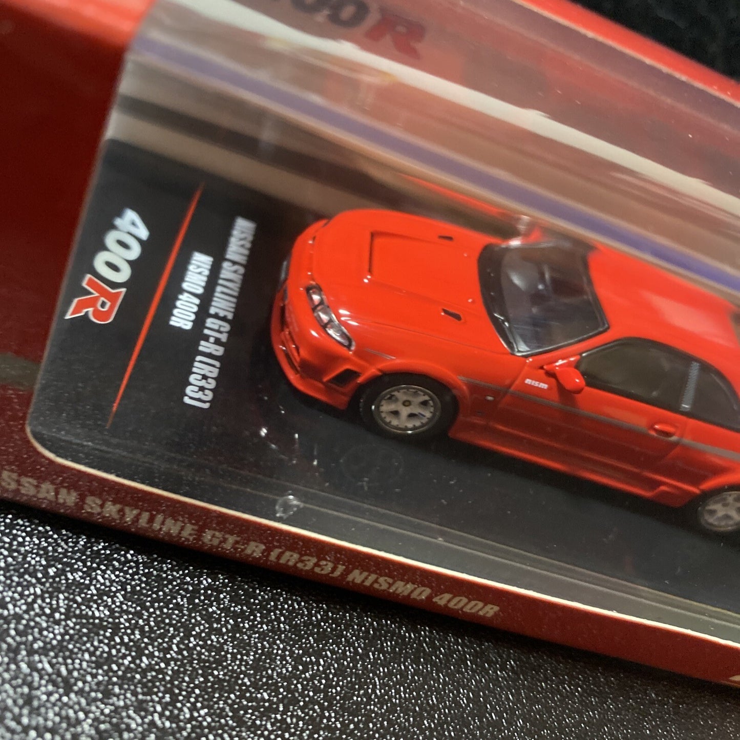 INNO 64 MODELS NISSAN SKYLINE GT R R33 NISMO 400R RHD 1/64 RED IN64 400R SCR2