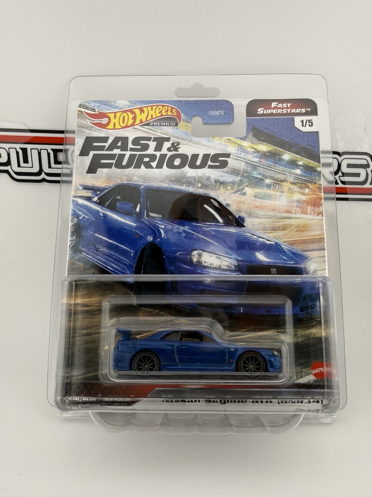 Nissan Skyline GT R BNR34   Hot Wheels Fast and Furious Superstars 1/5 Protector1