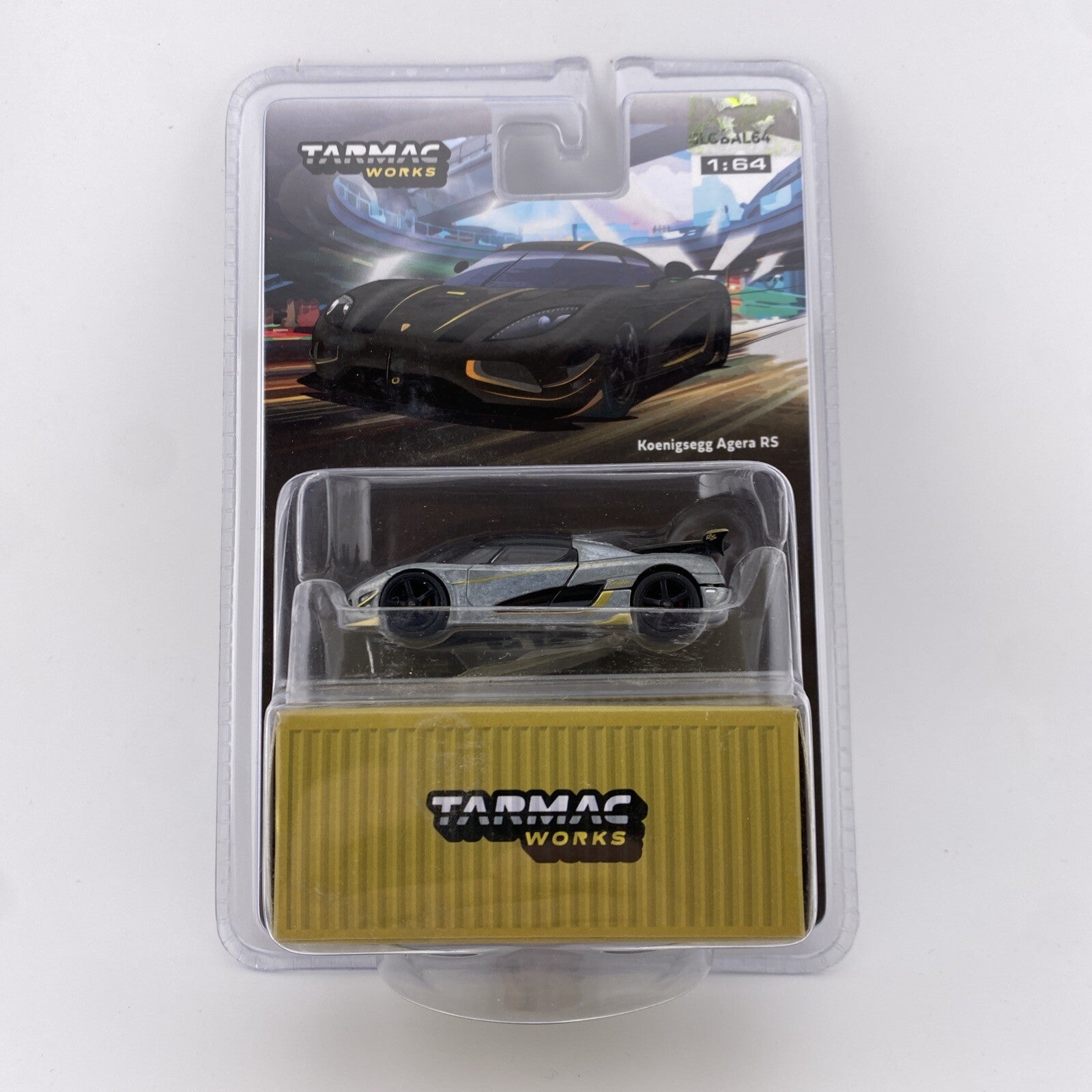 Koenigsegg Agera RS Raw Metal   Tarmac Works T64G 005 MJ02 CH See Notes0