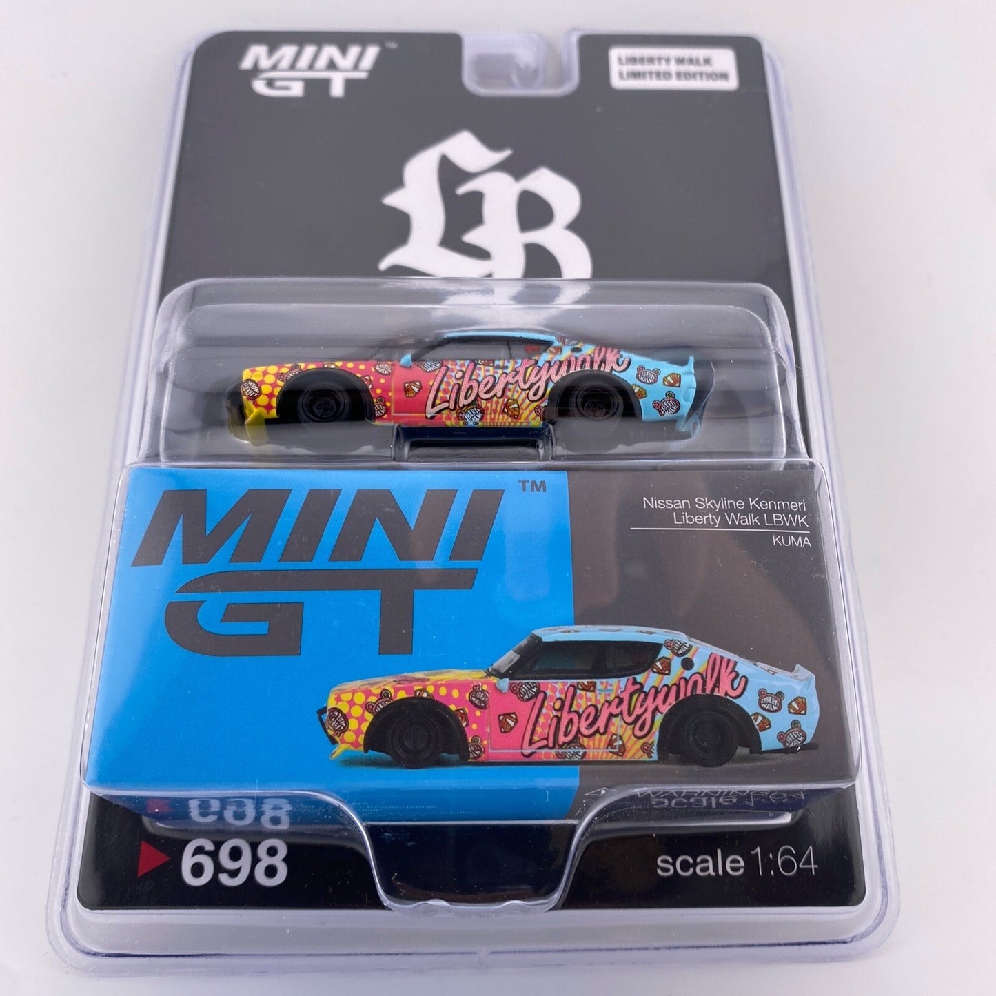 LBWK Packaging   Nissan Skyline Kenmeri Liberty Walk   Mini GT 006982