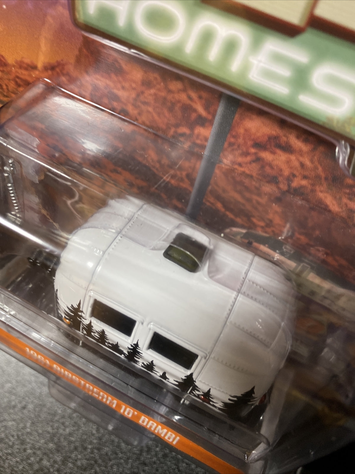 1961 Airstream 16' Bambi   Hitched Homes Series 12   1:64 Model by Greenlight1