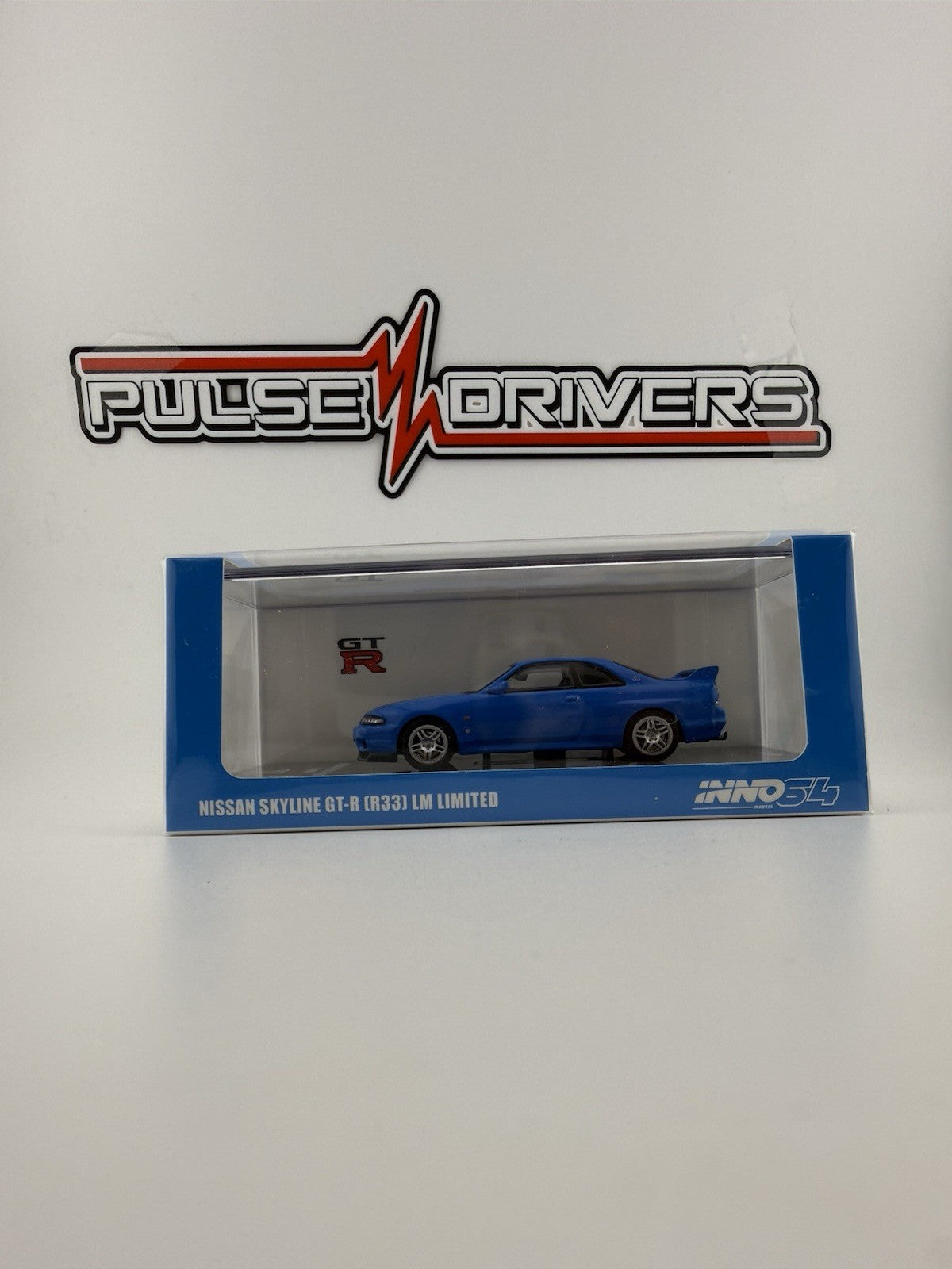 Nissan Skyline GT R (R33) Blue INNO64 IN64 R33 LMLTD LM Limited Opened Resealed0