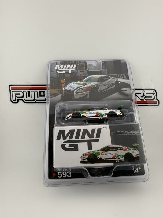 Nissan GT-R NISMO GT3 Mini GT MGT 00593  23  2018 FIA GT World Cup Macau0