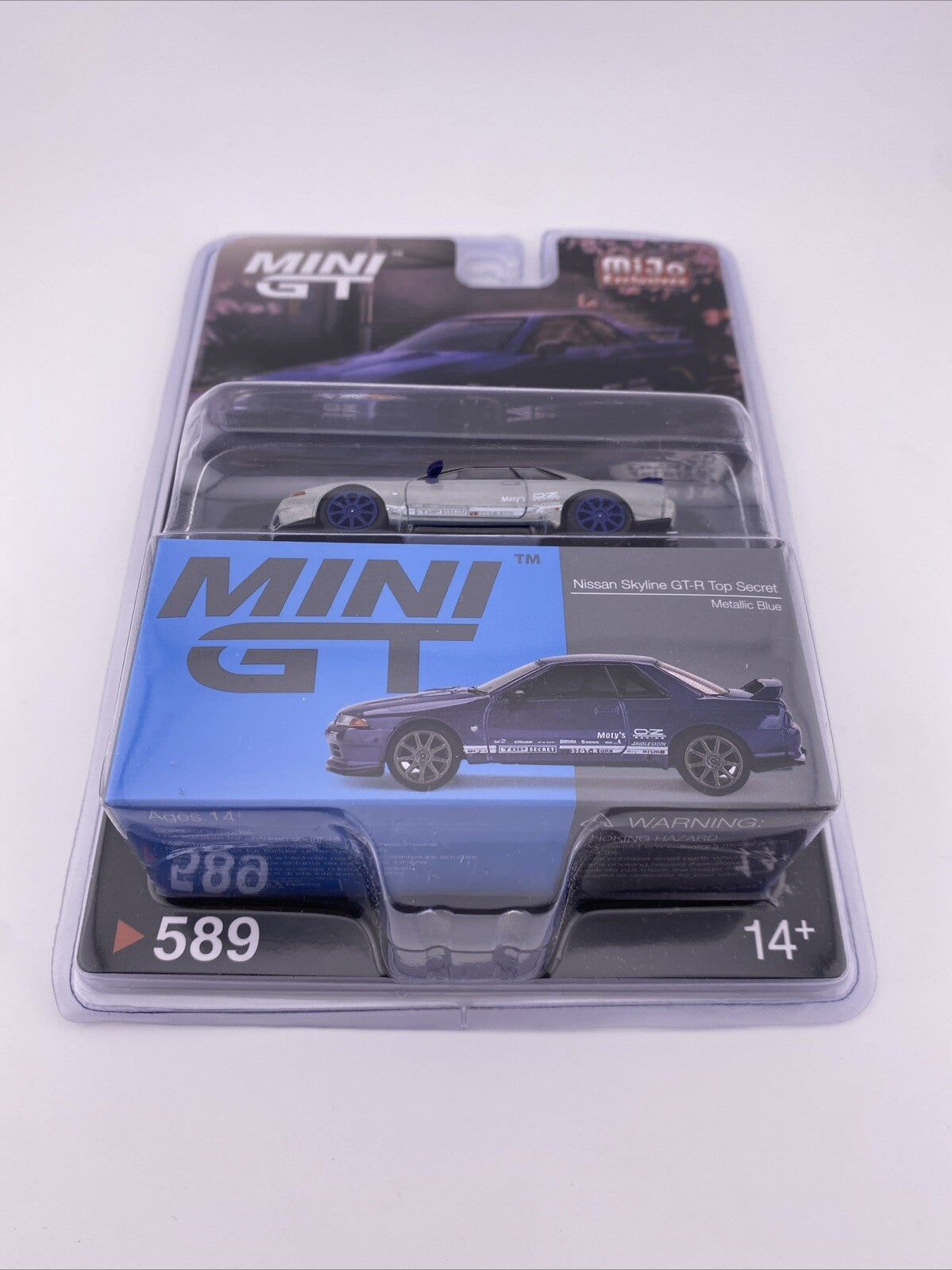 CHASE   Top Secret Nissan Skyline GT R VR32   Mini GT MGT 005892