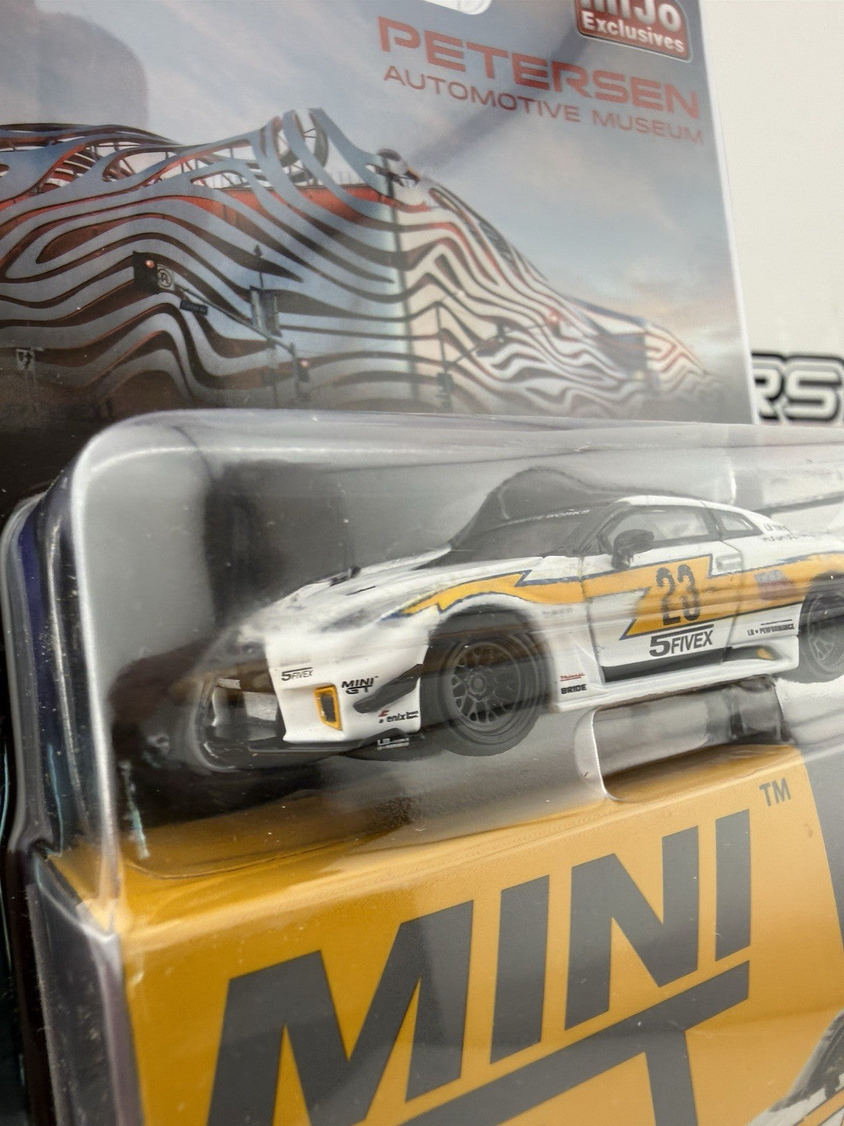 LB Silhouette Works GT Nissan 35GT RR Ver1 LBWK Mini GT 00528 Petersen Packaging6