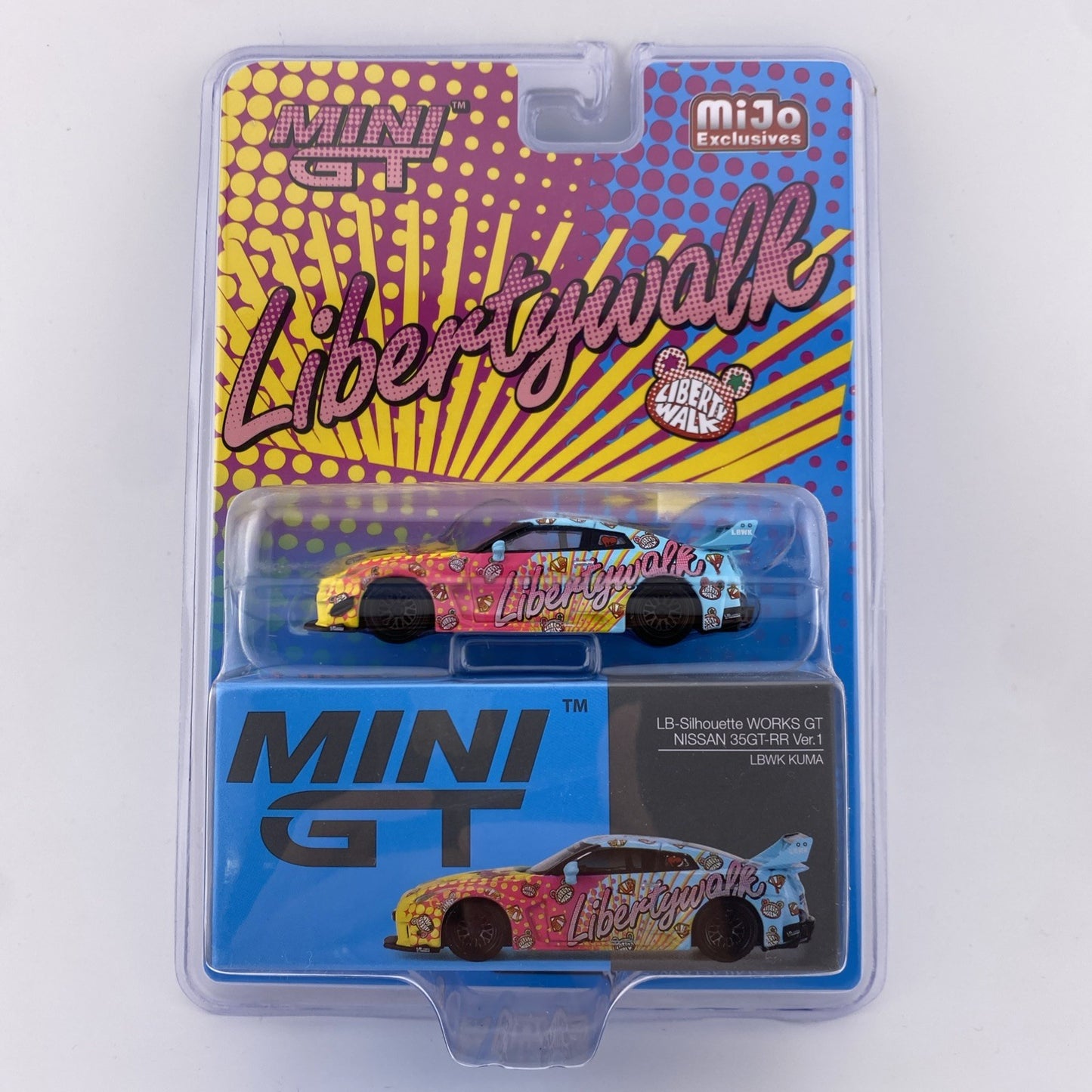 LB Silhouette Works GT Nissan 35GT RR Mini GT MGT 00742 LBWK Kuma1