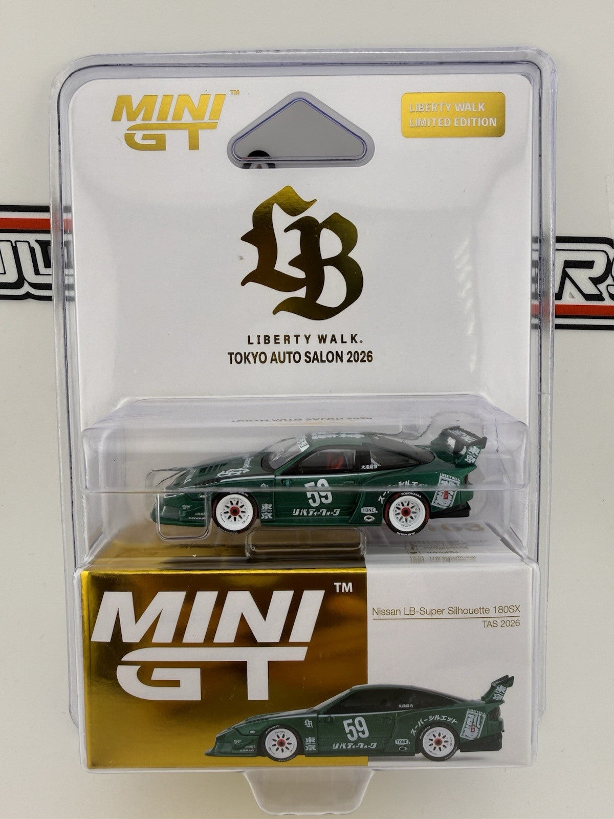 Nissan LB Super Silhouette 180SX by Mini GT MGT 01163 LBWK Package0