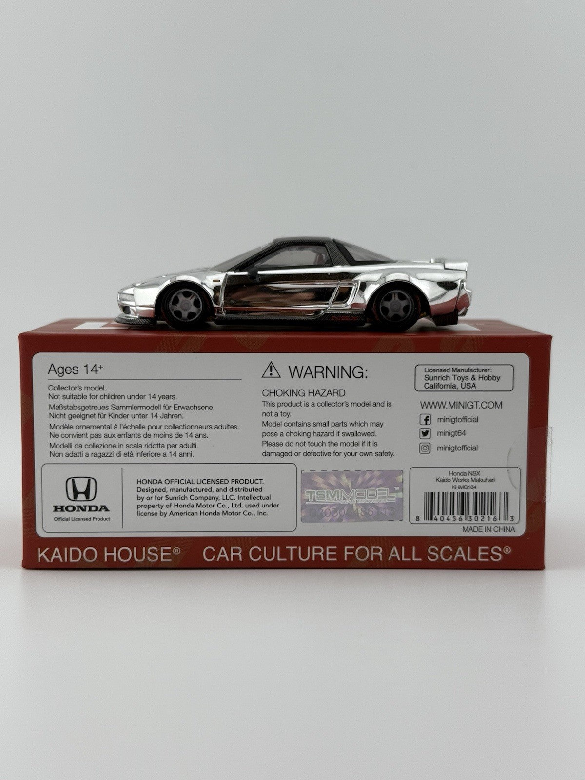 Honda NSX Kaido House Makuhari LTDEDN Mini GT KHMG 189 Open Box9
