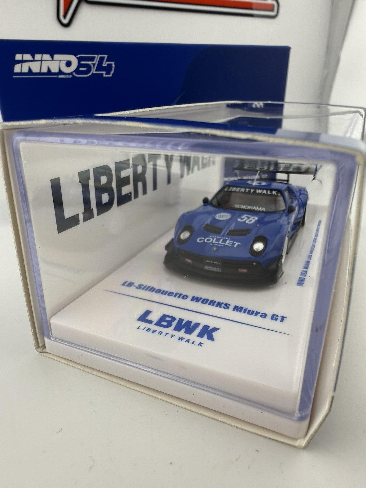 LB-Silhouette Works Lamborghini Miura GT Miami Inno64 IN64-LBMIURA-03-USAT262