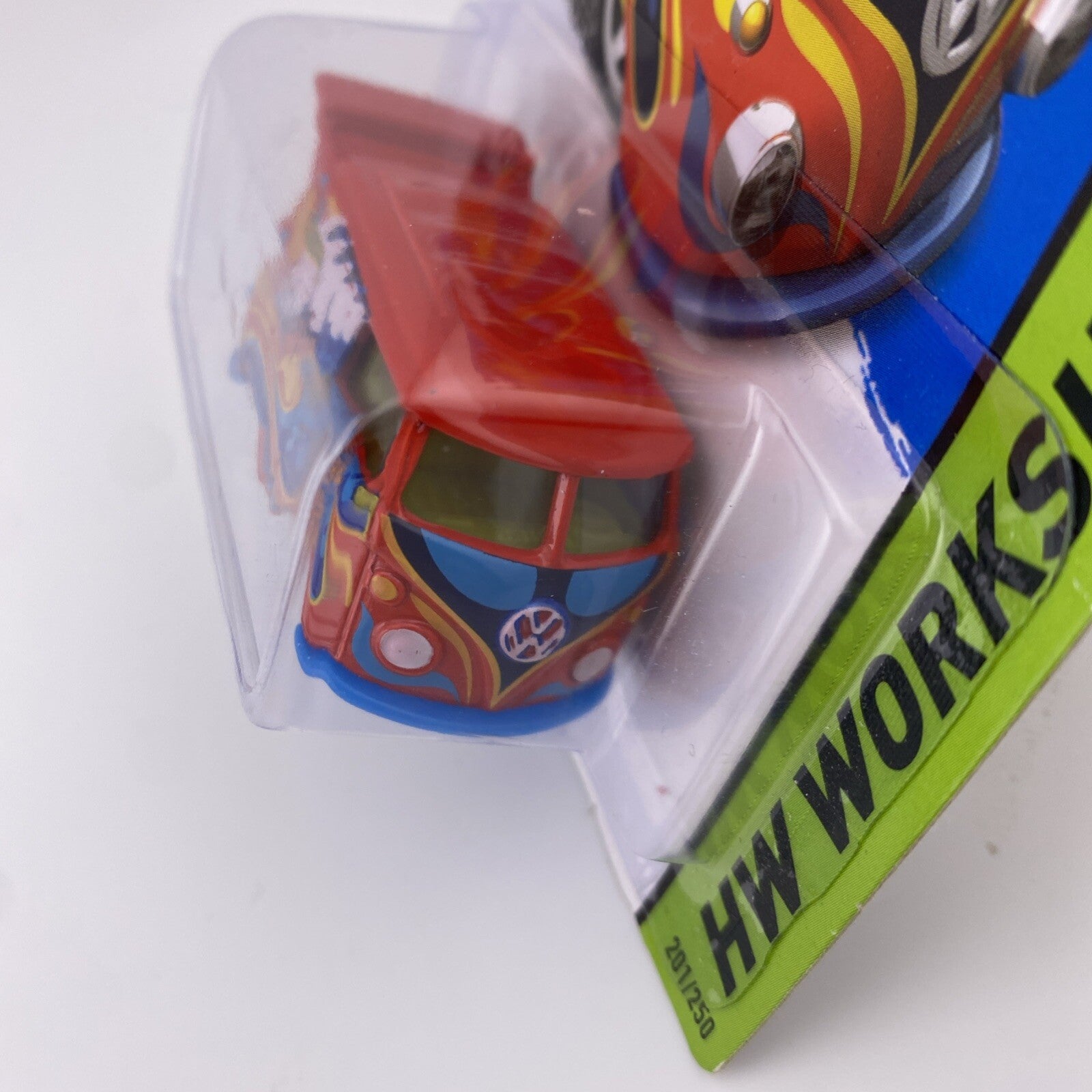 Hot Wheels HW Workshop Red Volkswagen Kool Kombi Toy Car 201/250 in Protector4