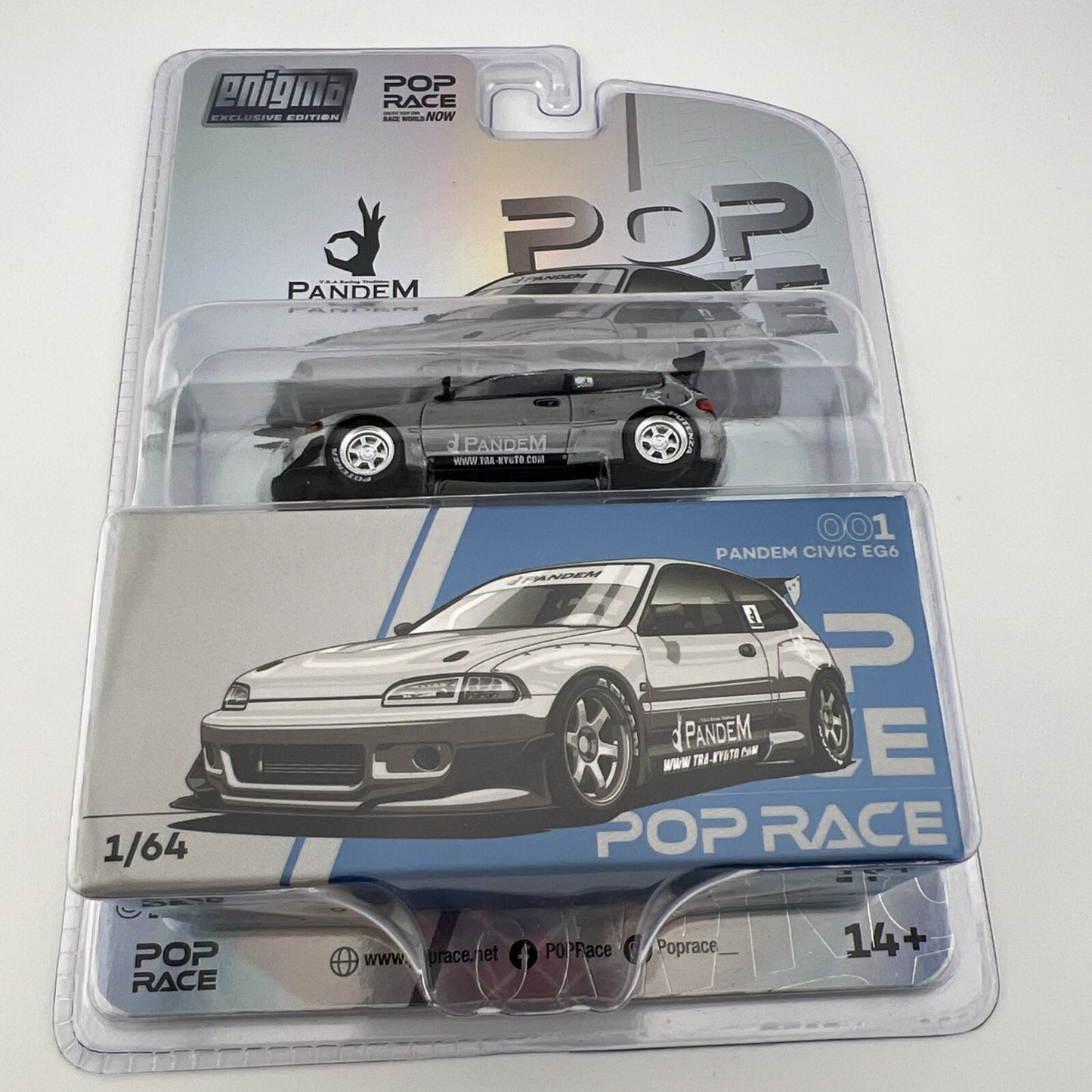 Pandem Civic EG6 Raw Metal   POPRACE PRE 001 CH7
