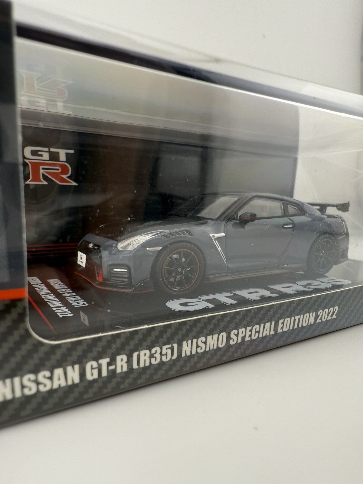 Nissan GT R (R35) Nismo 2022 Stealth Gray   INNO64 IN64 R35NSE STGR0