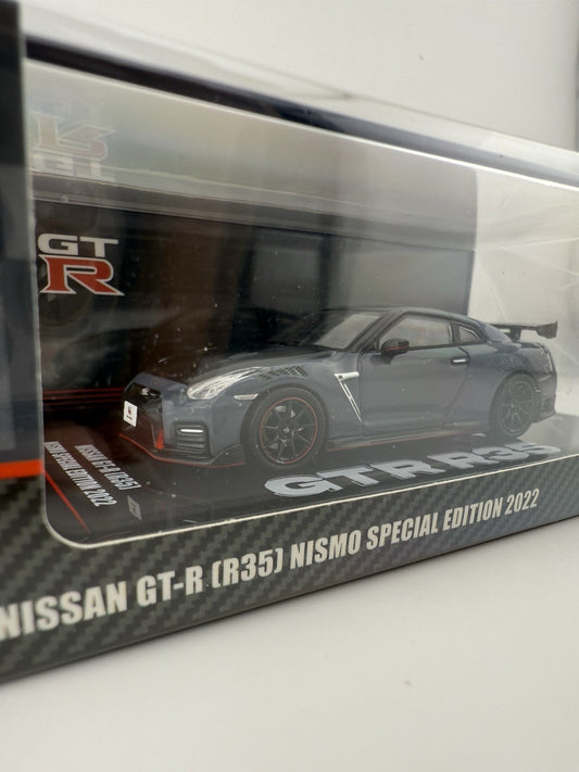 Nissan GT R (R35) Nismo 2022 Stealth Gray   INNO64 IN64 R35NSE STGR0